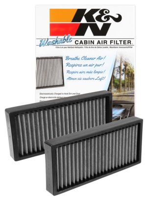 Nissan Titan Cabin Air Filter - K&N Engineering - K&N Washable - `04-`15